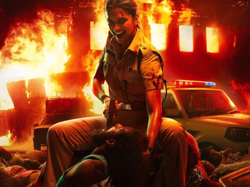 Singham Again look of Deepika Padukone